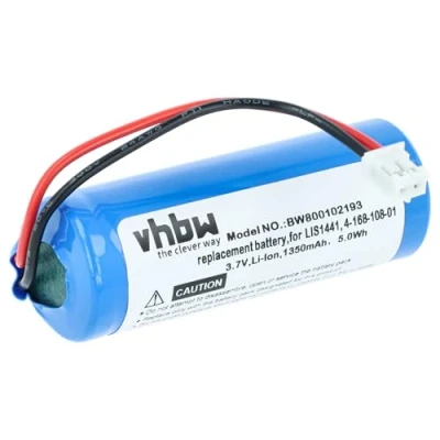 Abbildung von vhbw Akku kompatibel mit Sony Playstation PS3 &amp; PS4 Move Motion Controller CECH ZCM1E Ersatz für LIS1441, LIP1450, 4 168 108 1 (Li Ion, 1350mAh, 3.7V)