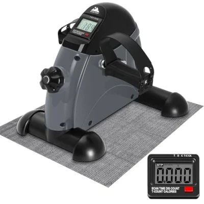 Abbildung von EVOLAND Mini Fitnessrad für zu Hause Arm und Beintrainer Fitnesstrainer Sportgerät Heimtrainer