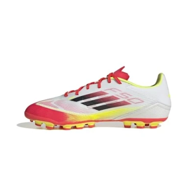 Abbildung von adidas Performance F50 League Boots Artificial Grass Fußballschuh Nocken, Herren, Größe: 44 2/3, Cloud white/core black/solar yellow Schuhe