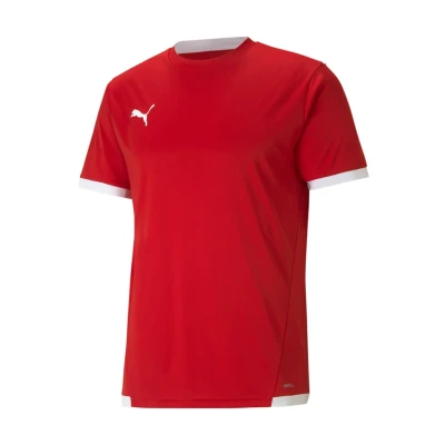 Abbildung von puma Teamliga Sport Tshirt, Herren, Größe: XL, red white