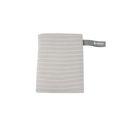Abbildung von Ergobaby Babytragetuch für Neugeborene ab Geburt bis 11,3 kg, Aura Knit Tragetuch aus recycelten Stoffen, Elastisch und atmungsaktiv, Sling Wickeltuch unisex, Grey Stripes