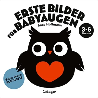 Abbildung von Erste Bilder für Babyaugen. 3 6 Monate: Babys lieben Kontraste. Kontrastbuch und Spielzeug zur visuellen Stimulation ab Monaten, perfekt als Geschenk Geburt