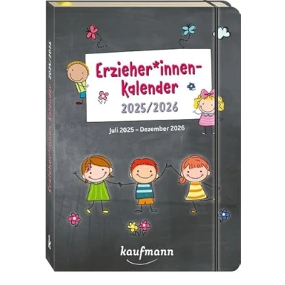 Abbildung von ErzieherInnenkalender 2025 / 2026: Juli Dezember 2026 (Kalender Planer für Kindergarten und Kita)