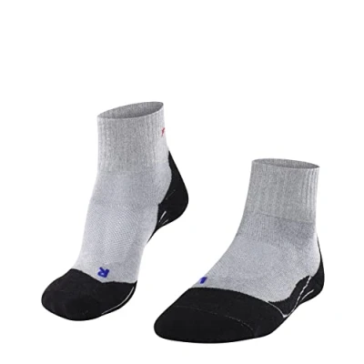 Abbildung von FALKE Damen Wandersocken TK2 Explore Cool Short W SSO Funktionsgarn antiblasen dick 1 Paar, Grau (Light Grey 3403), 39 40