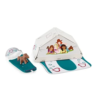 Abbildung von schleich 42537 Accessoires Camping, für Kinder ab 5 12 Jahren, HORSE CLUB Zubehör