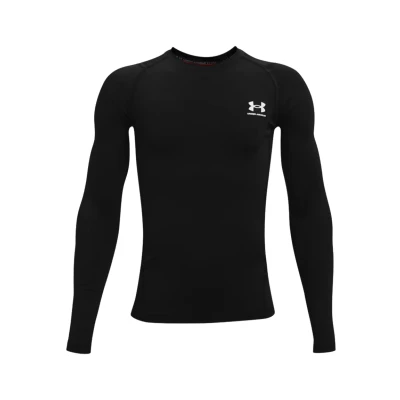 Abbildung von Under Armour Langarmshirt für Kinder, Größe: 116, Schwarz