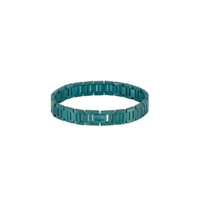 Abbildung von Lacoste Armband mit Knebelverschluss für Herren Kollektion METROPOLE Edelstahl Und Grünem Plattieren 2040420