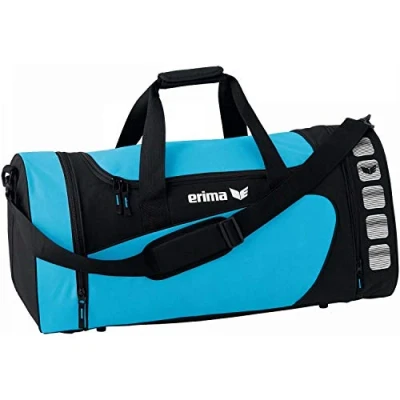 Abbildung von erima Sporttasche, Curacao/Schwarz, 49 x 23 25 cm, Liter, 723572