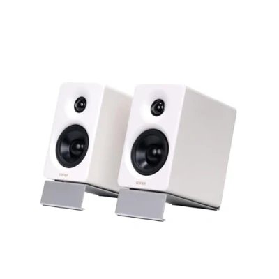 Abbildung von Edifier M60 Multimedia Lautsprecher Bluetooth 5.3, 66W RMS, Hi Res Audio &amp; Wireless Audio, LDAC, 3&quot; Mittelbass 1&quot; Hochtöner, USB C Aux Eingänge, Kompakter Desktop Weiß