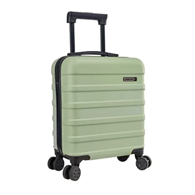 Abbildung von Cabin Max Anode 30L 45x36x20 cm Handgepäck Koffer leicht, Hartschale, 4 Räder, Leichtes geeignet für Easyjet unter dem Sitz (Grun 45 x 36 20 cm)