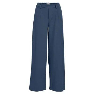 Abbildung von Object Stoffhose, Damen, Größe: 34, Dark denim