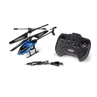 Abbildung von Carson 500507165 Starter Tyrann 230 IR 2Ch RTF Cyan Helikopter, Hubschrauber, für Einsteiger, RC Heli, ferngesteuertes Spielzeug, Night Blue