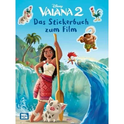 Abbildung von Vaiana 2: Das Stickerbuch zum Film: Viele Sticker, Rätsel und Ausmalbilder mit Maui ab 3 Jahre