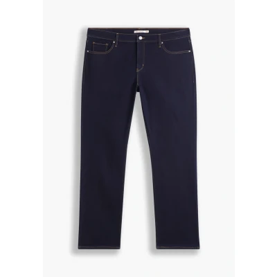 Abbildung von Levi&#039;s Damen Plus Size 314 Shaping Straight Jeans, Dark Indigo Flat Finish, 20 Lang EU