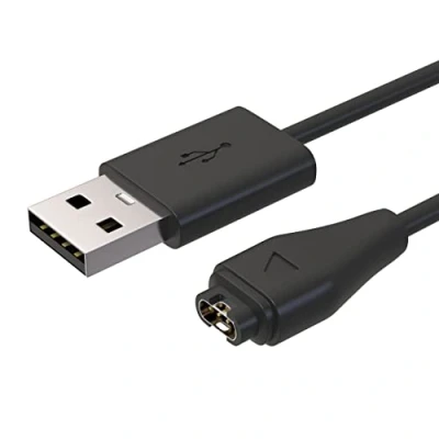 Abbildung von Ladegerät für Garmin Fenix 8 E 7 7S 7X 6 6S 6X 5 Forerunner 935 945 45 45S 245 Approach S10 S40 S60 X10 Quatix Sapphire Vivoactive 3 4 4S Vivomove 3S Vivosport Instinct Venu 2 Plus 2S Sq