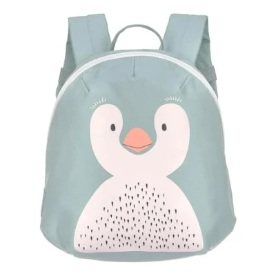 Abbildung von LÄSSIG Kleiner Kinderrucksack für Kita Kindertasche Krippenrucksack mit Brustgurt, 20 x 9.5 24 cm, 3,5 L/Tiny Backpack Pinguin