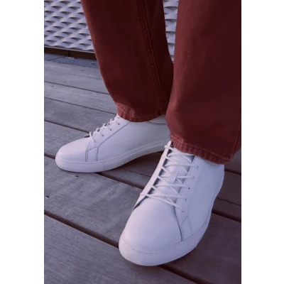 Abbildung von Jack &amp; Jones Herren JFWGALAXY Leather Sneaker, Bright White, 42 EU