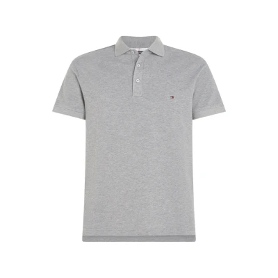 Abbildung von Tommy Hilfiger 1985 SLIM Poloshirt, Herren, Größe: Medium, Medium grey heather