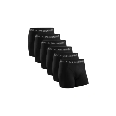 Abbildung von Danish Endurance Classic 6 PACK Panties, Herren, Größe: 4XL, Black