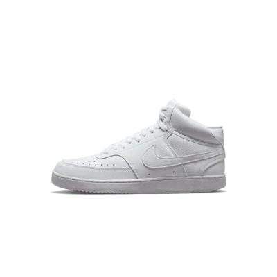 Abbildung von Nike Herren Court Vision Mid Next Nature Basketball Shoe, White, 46 EU