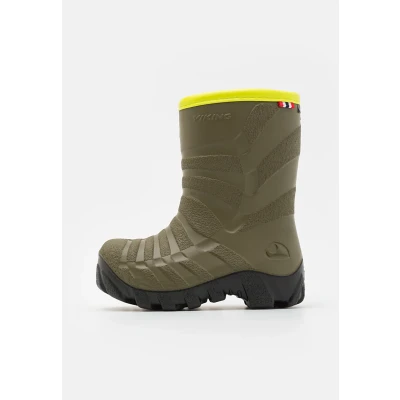 Abbildung von Viking Ultra Unisex Snowboot/Winterstiefel für Kinder, Größe: 25, Khaki/black Schuhe
