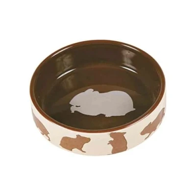 Abbildung von TRIXIE TX 60733 Ceramic Bowl for Rabbit 250 ml 11 cm, [April 21, 2023, Mehrfarbig, Kaninchen
