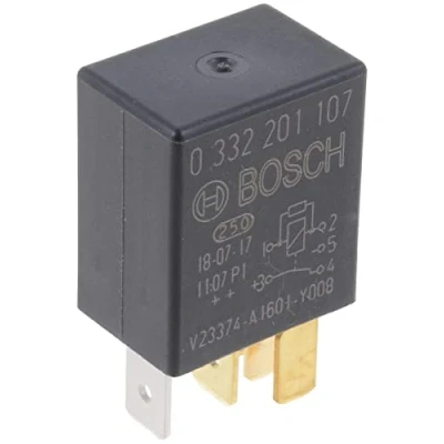 Abbildung von Bosch 0332201107 Micro Relais 12V 30A, IP5K4, Betriebstemperatur von 40 bis 100, Wechselrelais, 5 Pin