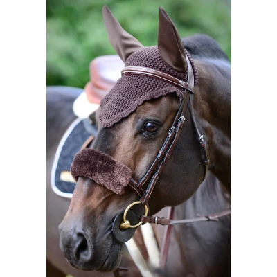 Abbildung von Kentucky Artificial Sheepskin Noseband Cover