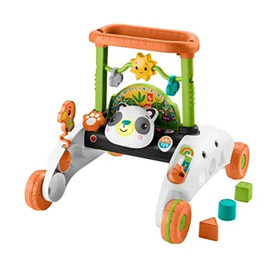 Abbildung von Fisher Price 2 Seiten Auto Lauflernwagen, mitwachsendes interaktives Spiel Center mit über 50 Liedern, Version: Niederländisch; Englisch; Französisch; Deutsch; Italienisch; Spanisch, HJY73