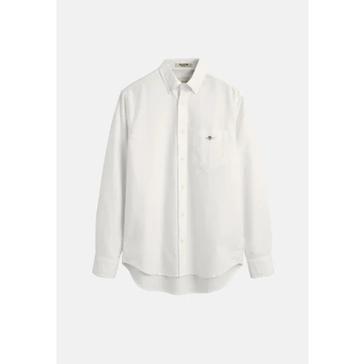 Abbildung von GANT REG Oxford Shirt Hemd, Herren, Größe: Small, White