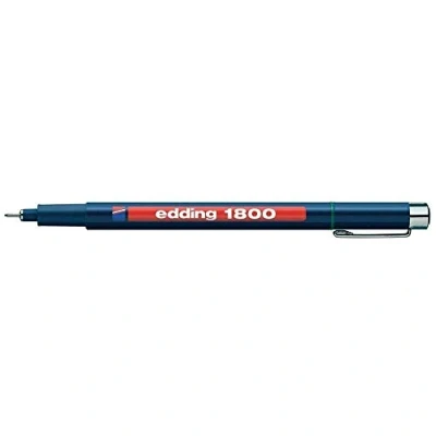 Abbildung von EDDING 1800 PROFIPEN Pigmentliner, Fineliner, Zeichenstift, 0,1 mm, Schwarz