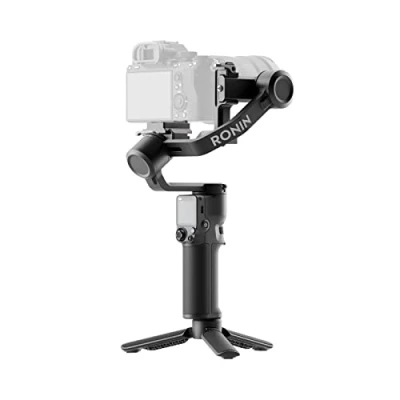 Abbildung von DJI RS 3 Mini, Leichter Stabilisator mit auf DREI Achsen stabilisiertem Gimbal für Canon/Sony/Panasonic/Nikon/Fujifilm, 2 kg getestete Zuladung, Bluetooth Aufnahmetaste, Native vertikale Aufnahme
