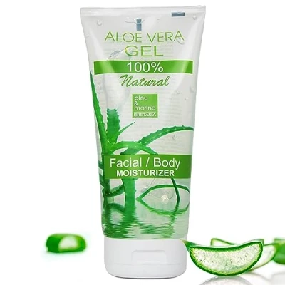 Abbildung von Aloe Vera Gel 200 ml aus Bio Pflanzen der Kanarischen Inseln, Skincare Babys und Haustiere, Frisches Blatt Vegan Sonnenbrand Feuchtigkeitscreme Gesicht, 100% Reines Natürliches