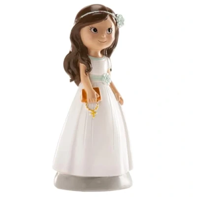 Abbildung von Dekora Erstkommunion Tortendeko Mädchen Kommunion Deko Helena, 13 cm