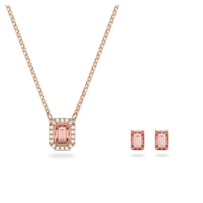 Abbildung von Swarovski Ohrringe, Damen, Größe: One Size, Morganite