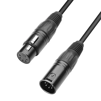 Abbildung von Adam Hall Cables 3 STAR DGH 0050 DMX Kabel XLR male 5 Pol auf female 0,5 m