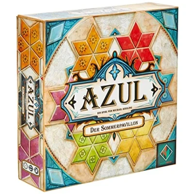 Abbildung von Next Move Games, Azul Der Sommerpavillon, Grundspiel, Familienspiel, 2 4 Spieler, Ab 8+ Jahren, 30 45 Minuten, Deutsch