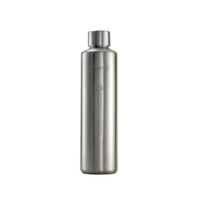Abbildung von SodaStream 0,8L Duo Thermic Metallflasche Edelstahl Spülmaschinengeeignet Kompatibel mit &amp; E Hält bis zu 12 Stunden warm kalt 1er Pack