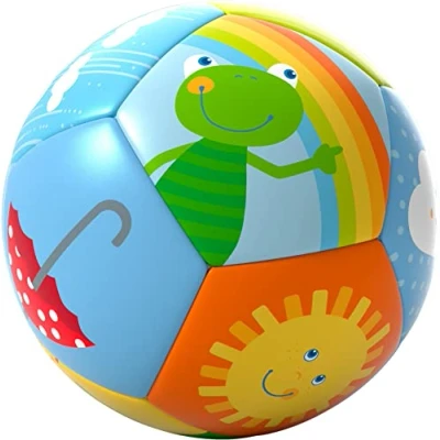 Abbildung von HABA 306318 Babyball Regenbogenwelt, Bälle ab 6 Monaten, Mehrfarbig