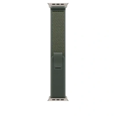 Abbildung von Apple Watch Band Trail Loop 49 mm Grün M/L