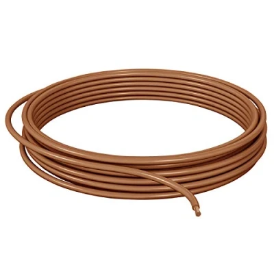 Abbildung von DCSk Fahrzeugleitung 2,5mm² 10m FLRY B asymmetrisch 2.5 mm² KFZ Kabel Litze Braun 2 5mm2