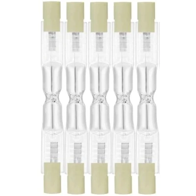 Abbildung von Osram 5er Pack Haloline 64684 Halogenstablampe 48 Watt 230 Volt R7s 74,9mm Länge früher 60 700 Lumen 2900 Kelvin warmweiß