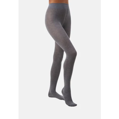 Abbildung von Falke Family Everyday Casual Strumpfhose, Damen, Größe: Small, Grey mix