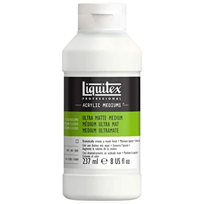 Abbildung von Liquitex 5608 Professional Ultra Medium für Acrylfarben,erhält die Opazität streckt Farbe bis auf doppelte Menge, Acryl, Transparent matt, 237ml Ultra, 237