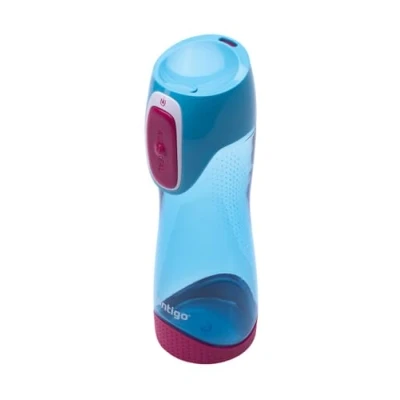 Abbildung von Contigo Trinkflasche Swish Autoseal, große BPA freie Kunststoff Wasserflasche für Kinder, 100% auslaufsicher mit automatischer Verriegelung, Sport, Kindergarten, Kita, Schule, 500 ml