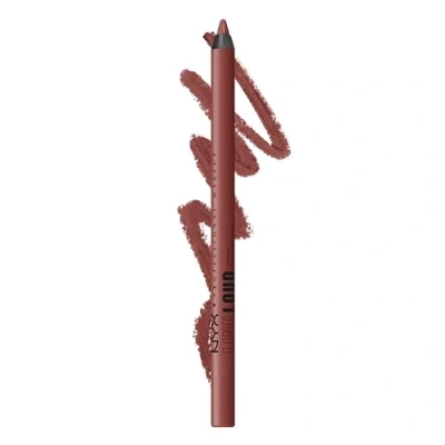 Abbildung von NYX Professional Makeup Lipliner, Mattes Finish, Kuss und farbecht sowie wischfest, Langanhaltend, Line Loud, 3 Too Blessed