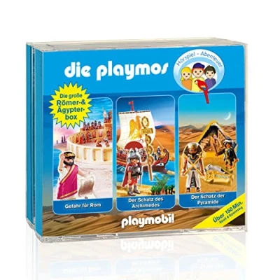 Abbildung von Die Playmos große Römer &amp; Ägypterbox (Original Playmobil Hörspiele)