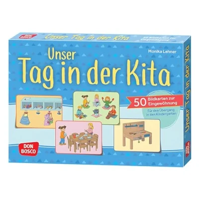 Abbildung von Unser Tag in der Kita: 50 Bildkarten zur Eingewöhnung. Für den Übergang Kindergarten. Signalkarten, die Kita Organisation und ... gestalten strukturieren)