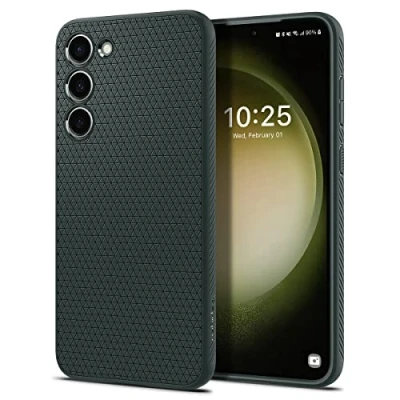 Abbildung von Spigen Liquid Air Hülle Kompatibel mit Samsung Galaxy S23 5G Abyss Green