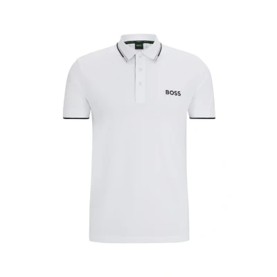 Abbildung von BOSS Paddy PRO Poloshirt, Herren, Größe: Small, White